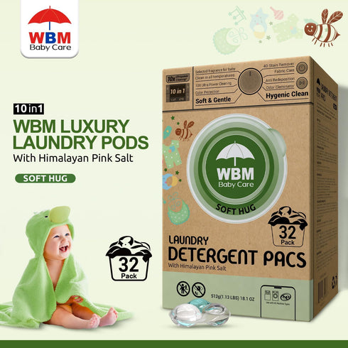 WBM Laundry Detergent Pods | Luxury Soft Hug Scent